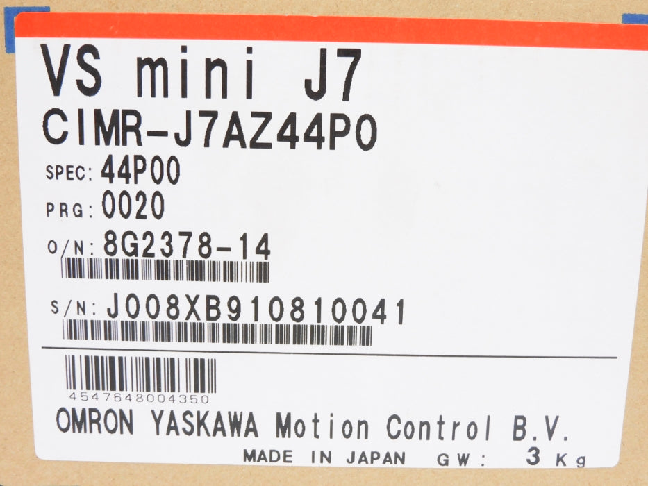 OMRON YASKAWA CIMR-J7AZ44P0 NSMP