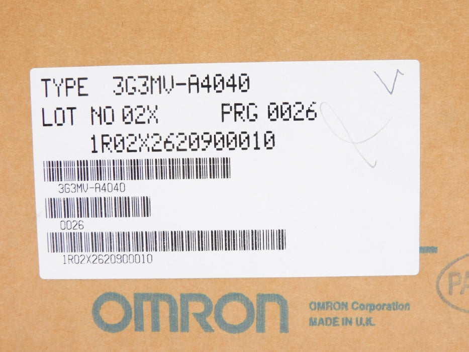 OMRON 3G3MV-A4040 NUPI