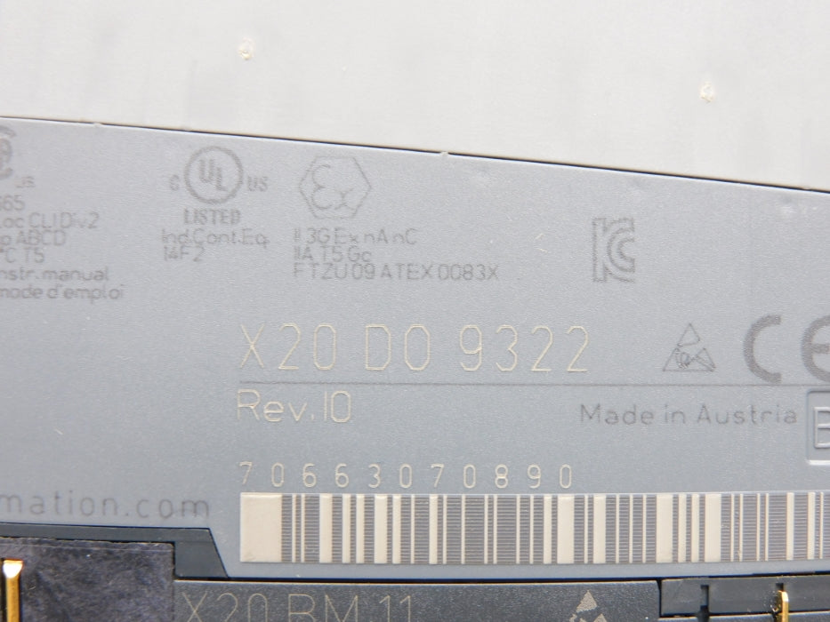 BR AUTOMATION X20D09322 NSNP