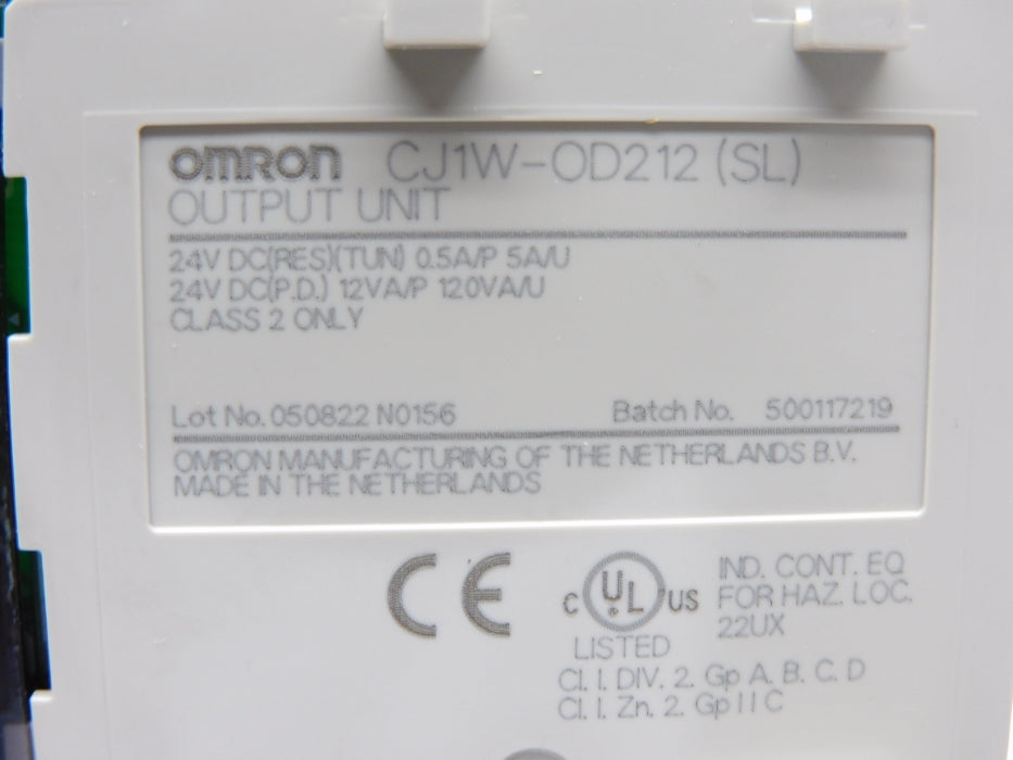 OMRON CJ1W-OD212 (SL) NSNP