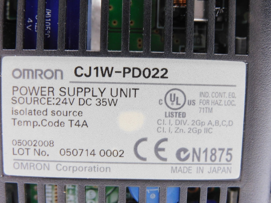 OMRON CJ1W-PD022 UNMP