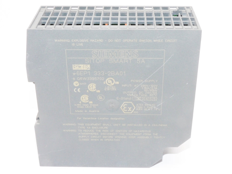 SIEMENS 6EP1333-2BA01 (AS PICTURED) UNMP