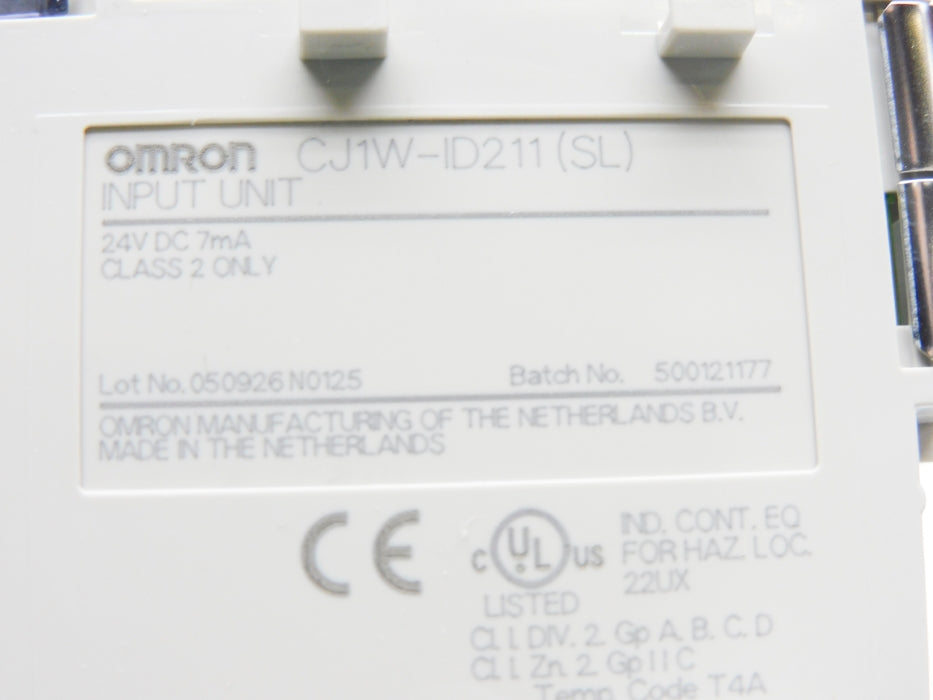 OMRON CJ1W-ID211(SL) NSNP