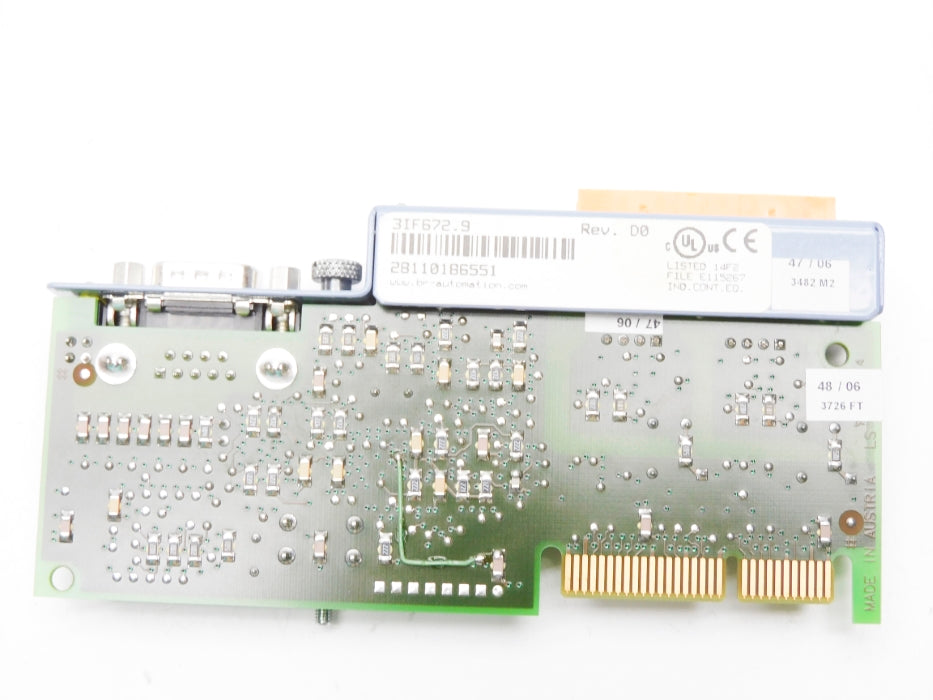 BR AUTOMATION 3IF672.9 NUPI