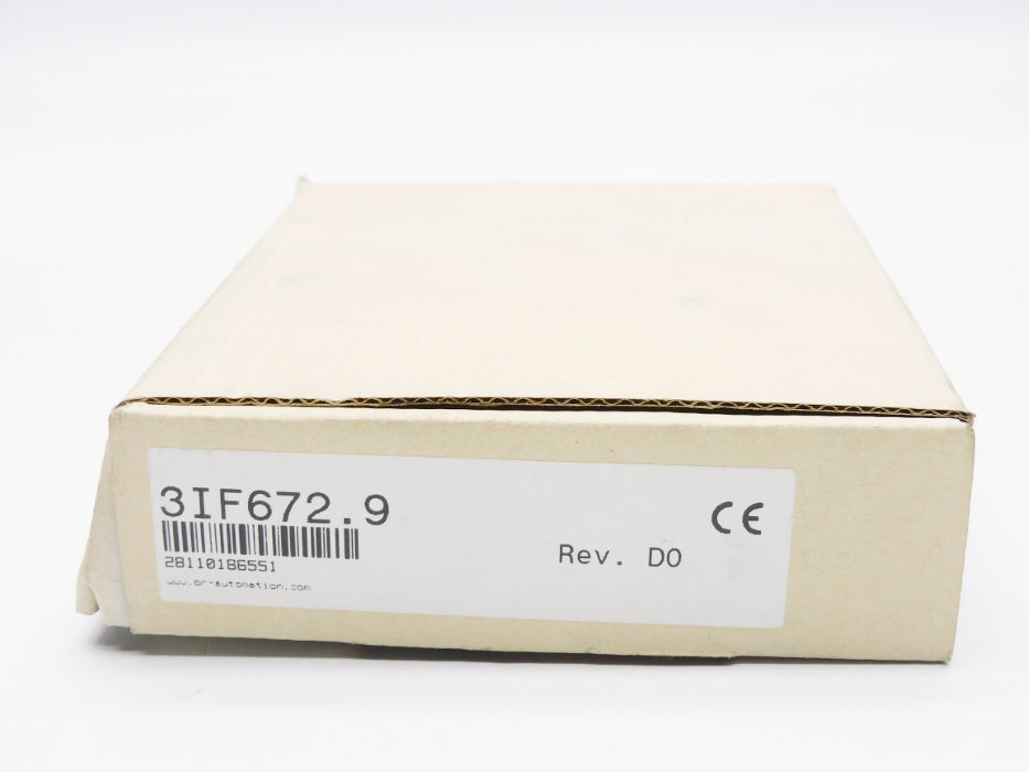 BR AUTOMATION 3IF672.9 NUPI