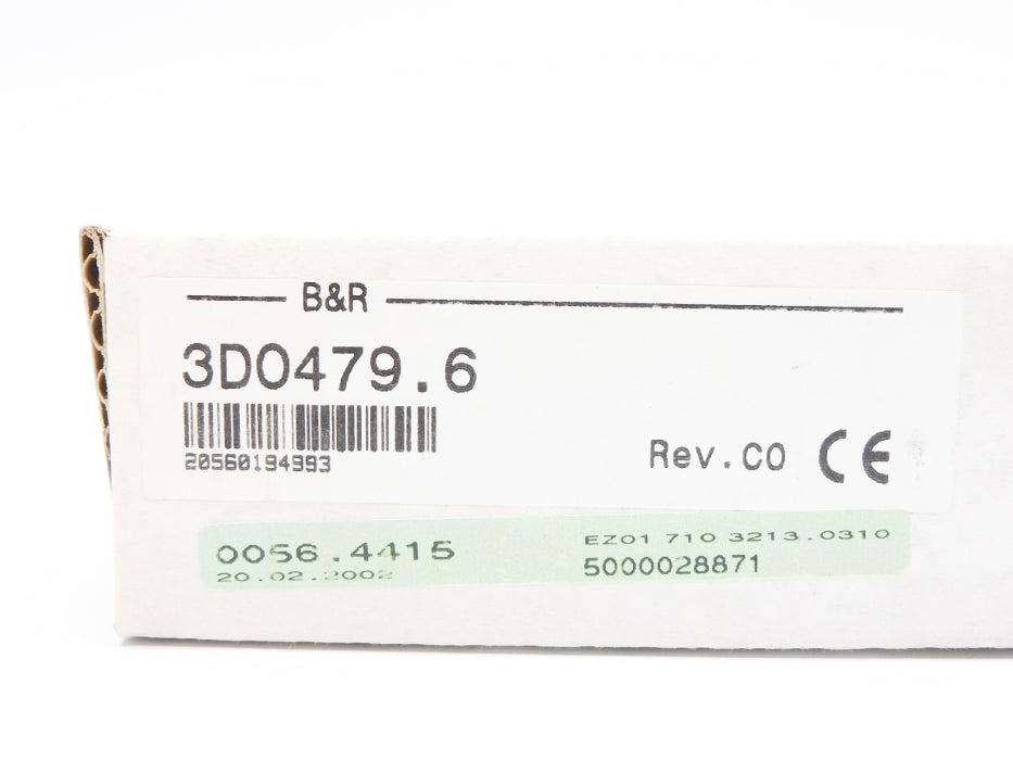 BR AUTOMATION 3D0479.6 REV. C0 NSMP