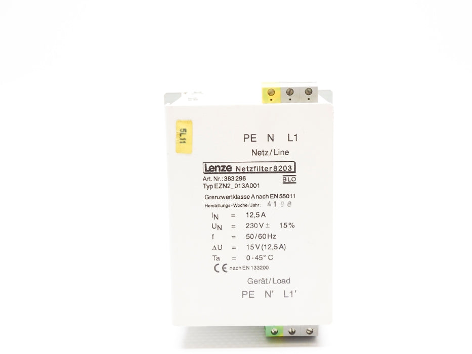 LENZE EZN2013A001 383296 UNMP