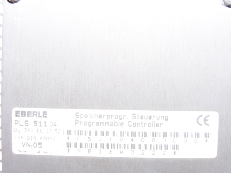 EBERLE 051104000000 PLS511 UNMP