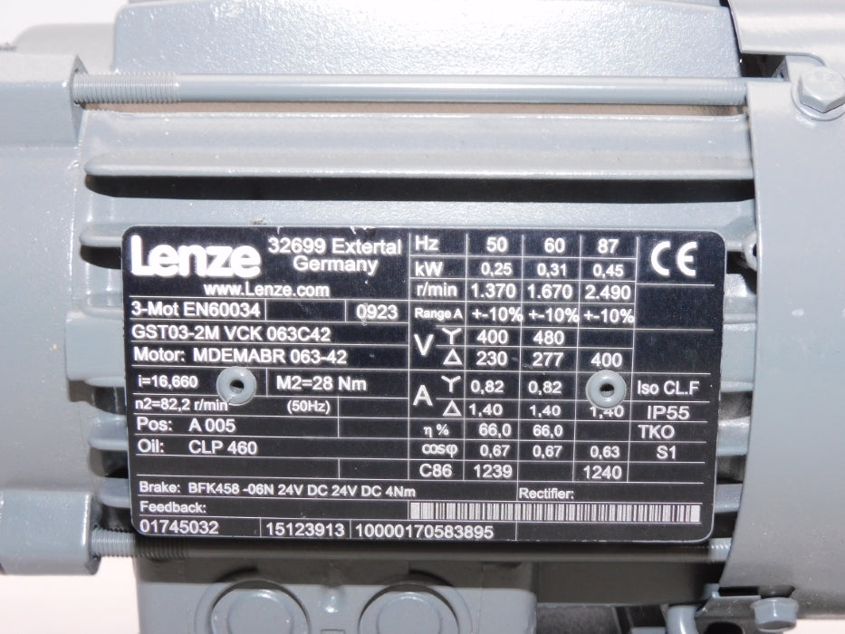 LENZE GST03-2MVCK063C42 NSNP
