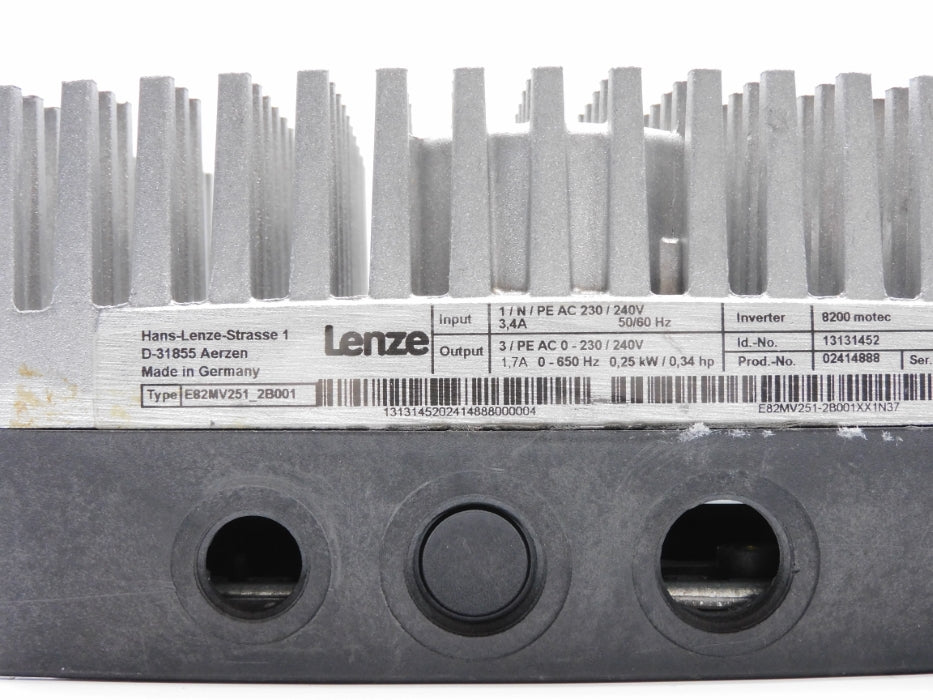 LENZE E82MV251-2B001 UNMP