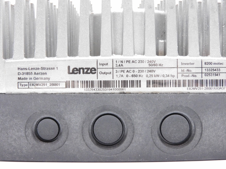 LENZE E82MV251-2B001 NSNP
