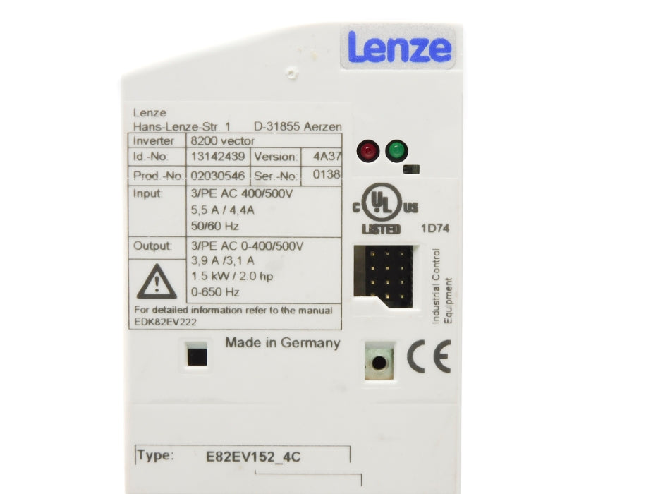 LENZE E82EV152K4C NSNP