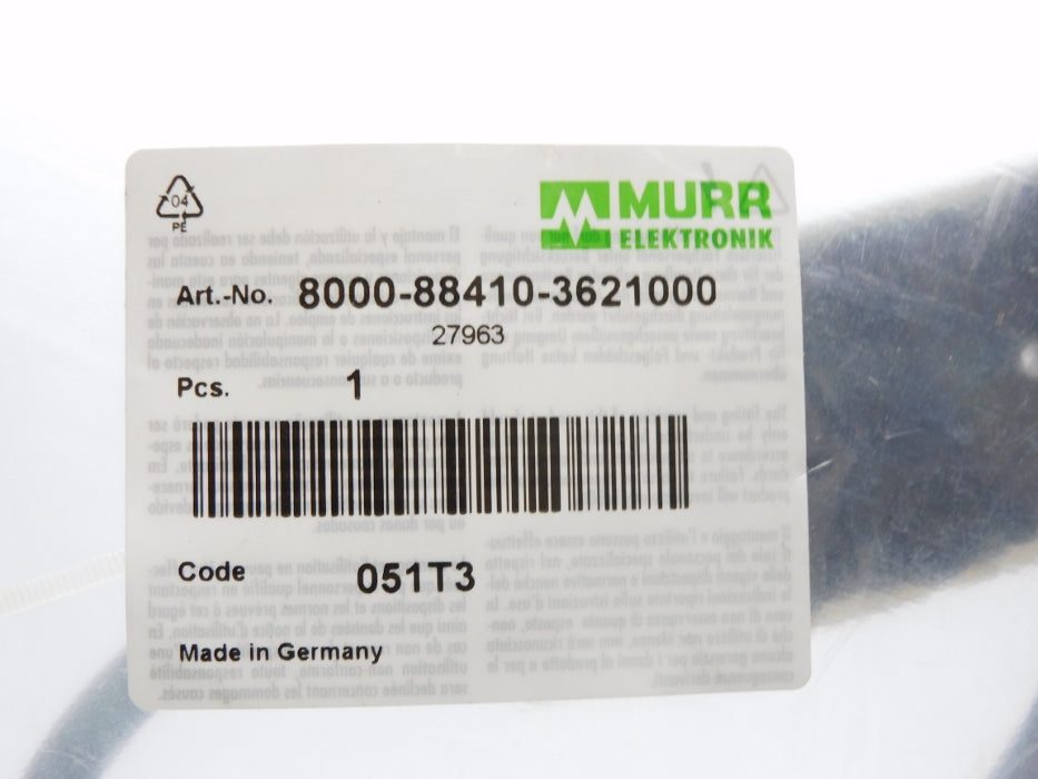 MURR ELEKTRONIK 8000-88410-3621000 27963 NSMP