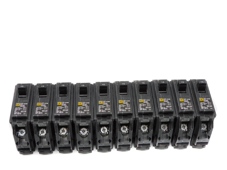SQUARE D HOM115CP 15A 120/240V (PKG OF 10) NSMP