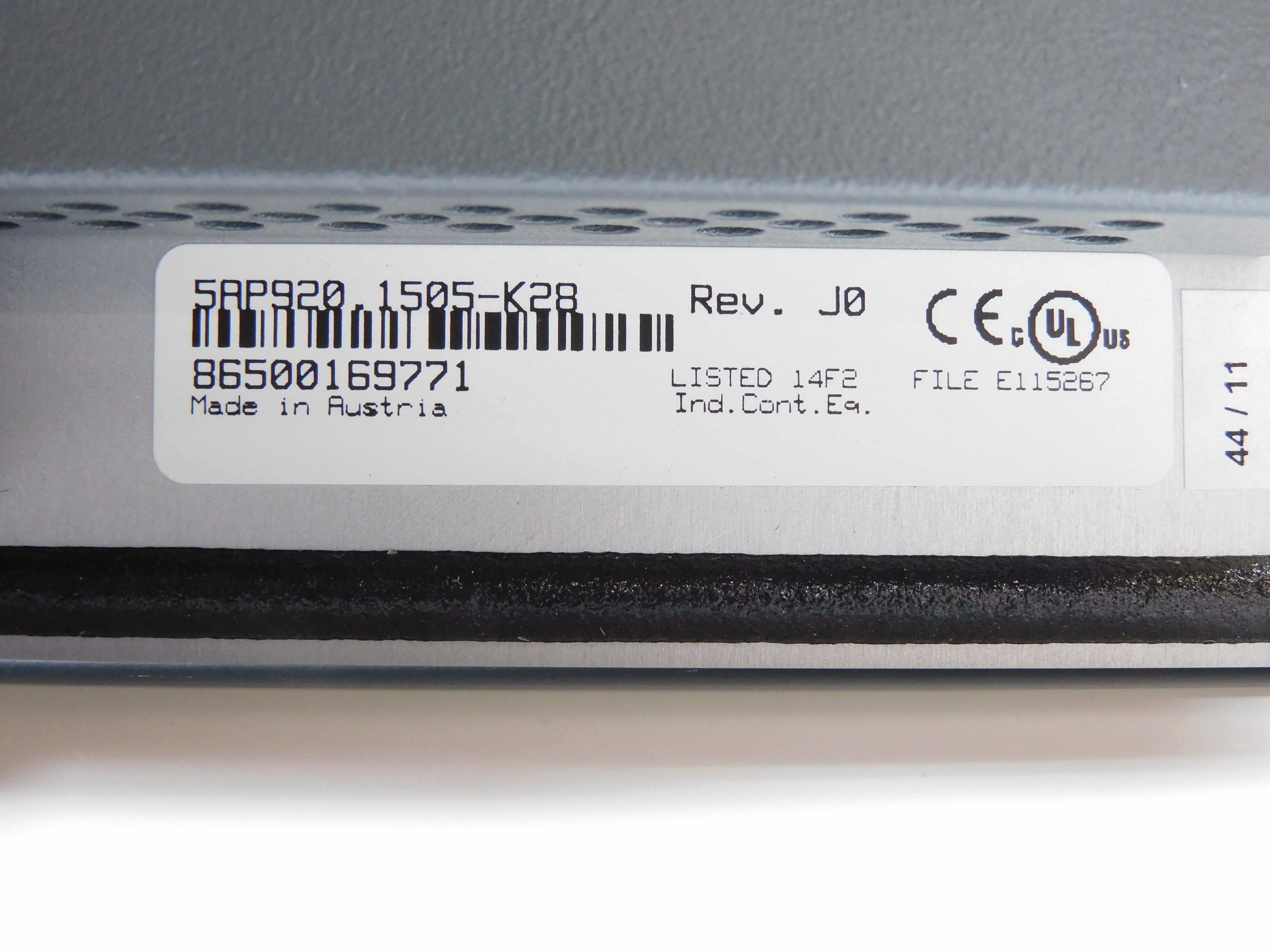 BR AUTOMATION 5AP920.1505-K28 REMAN