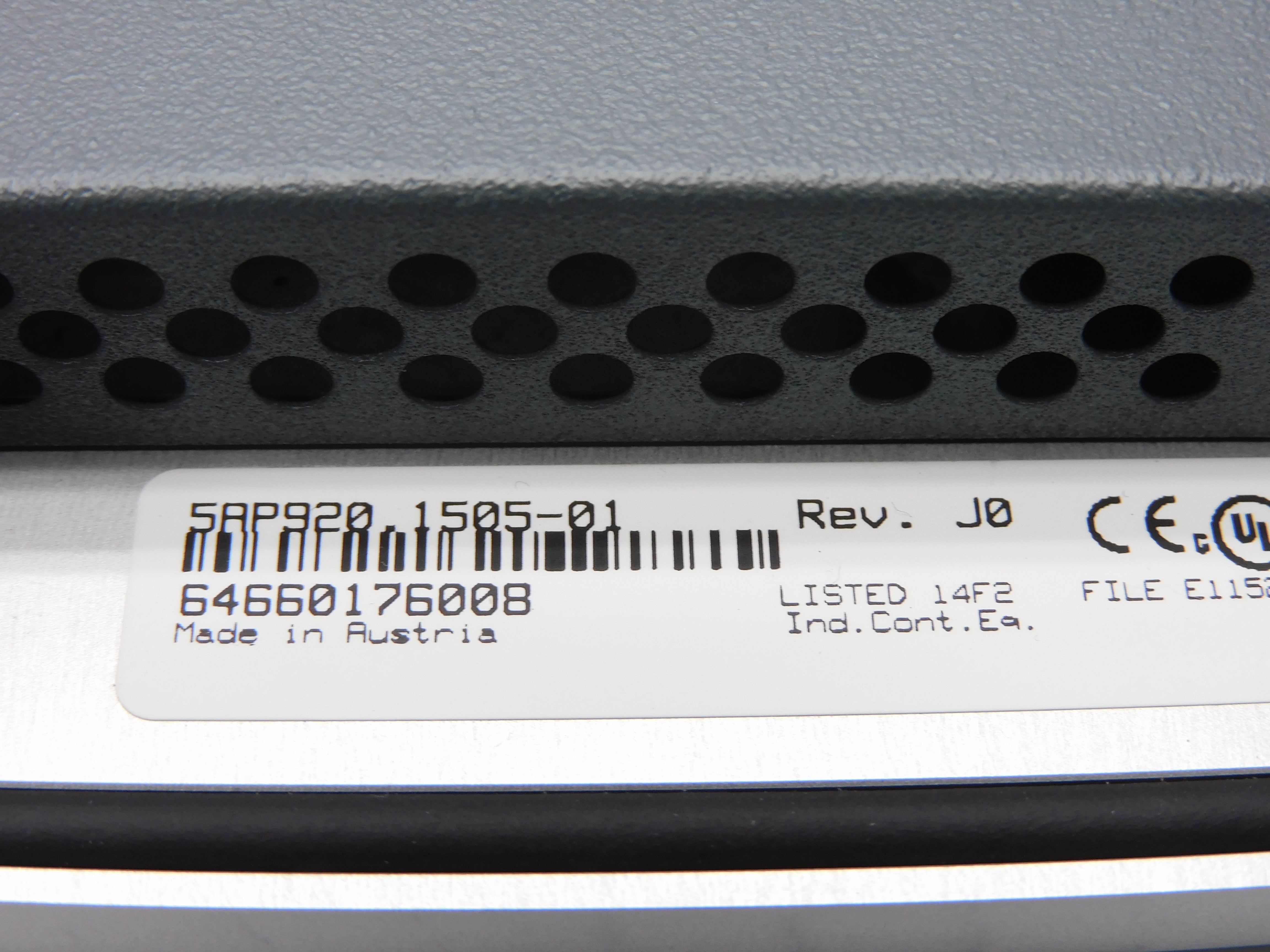 BR AUTOMATION 5AP920.1505-01 NSMP