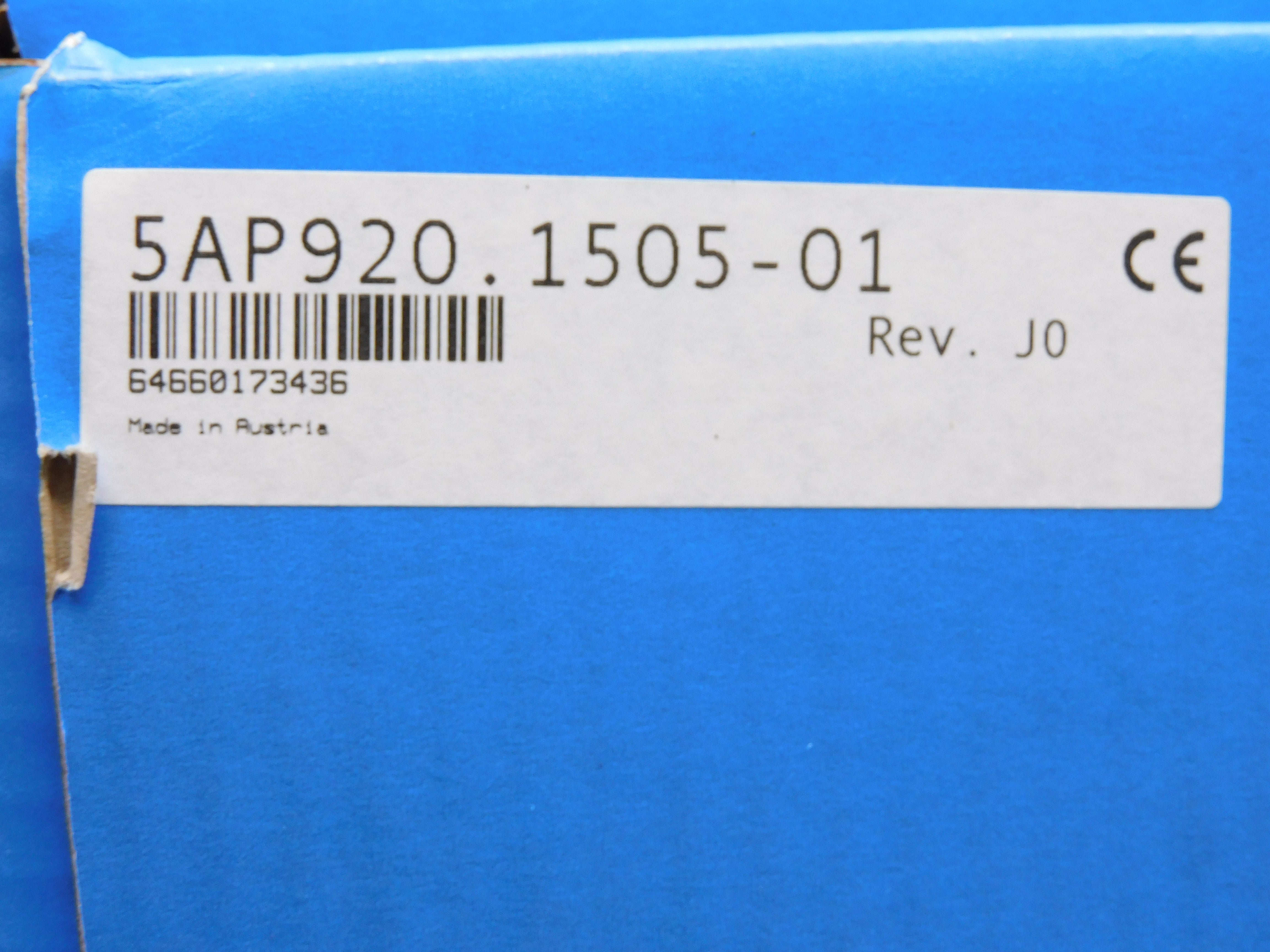 BR AUTOMATION 5AP920.1505-01 REMAN