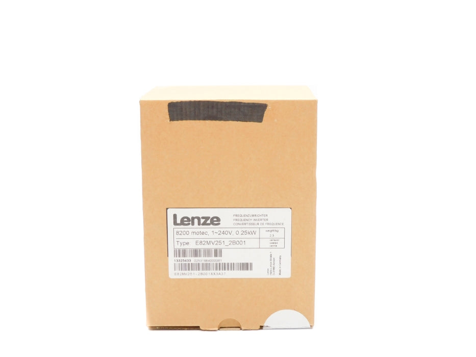 LENZE E82MV251-2B001 1-240V 3.4A NSFS