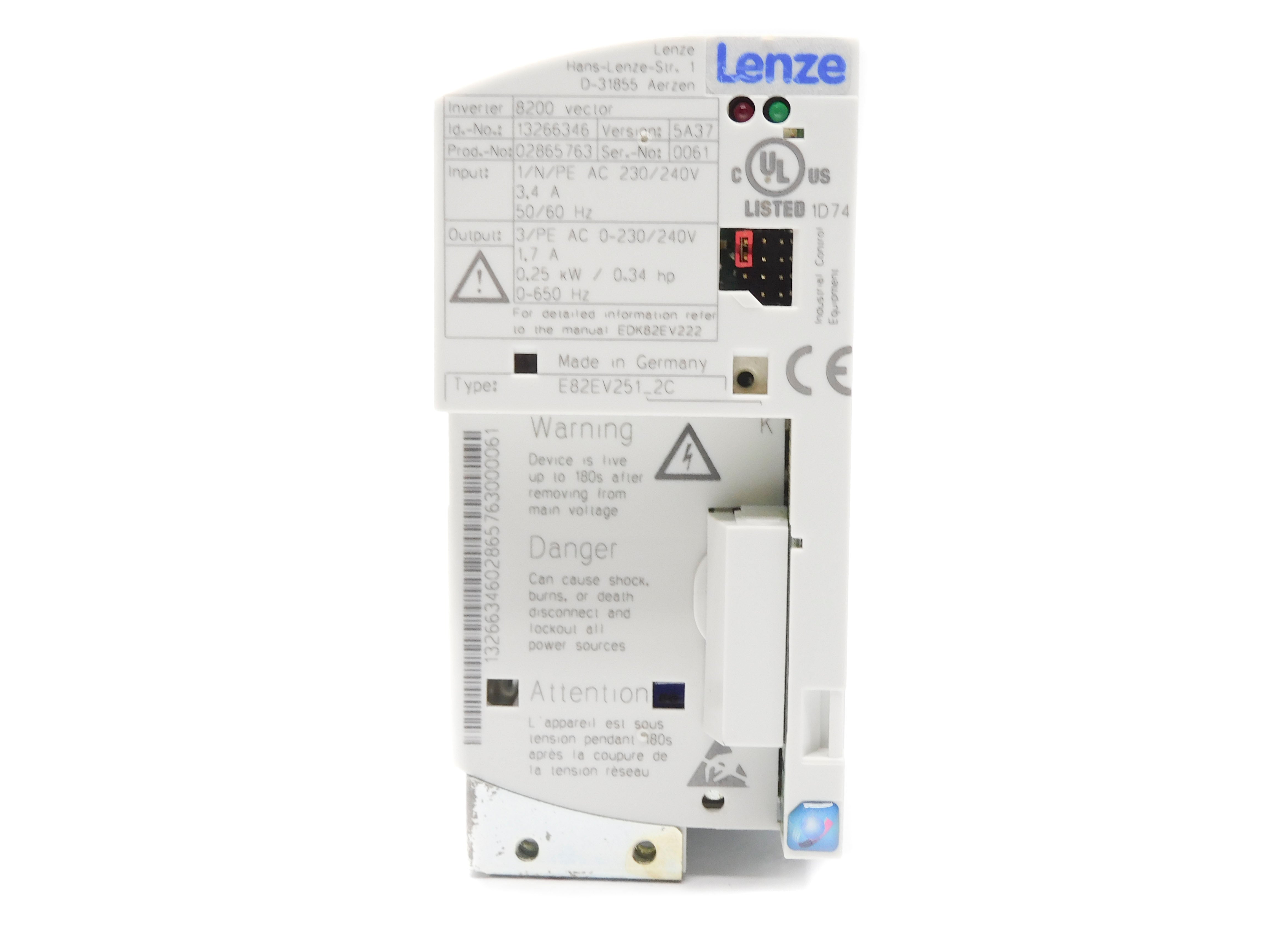LENZE E82EV251K2C REMAN