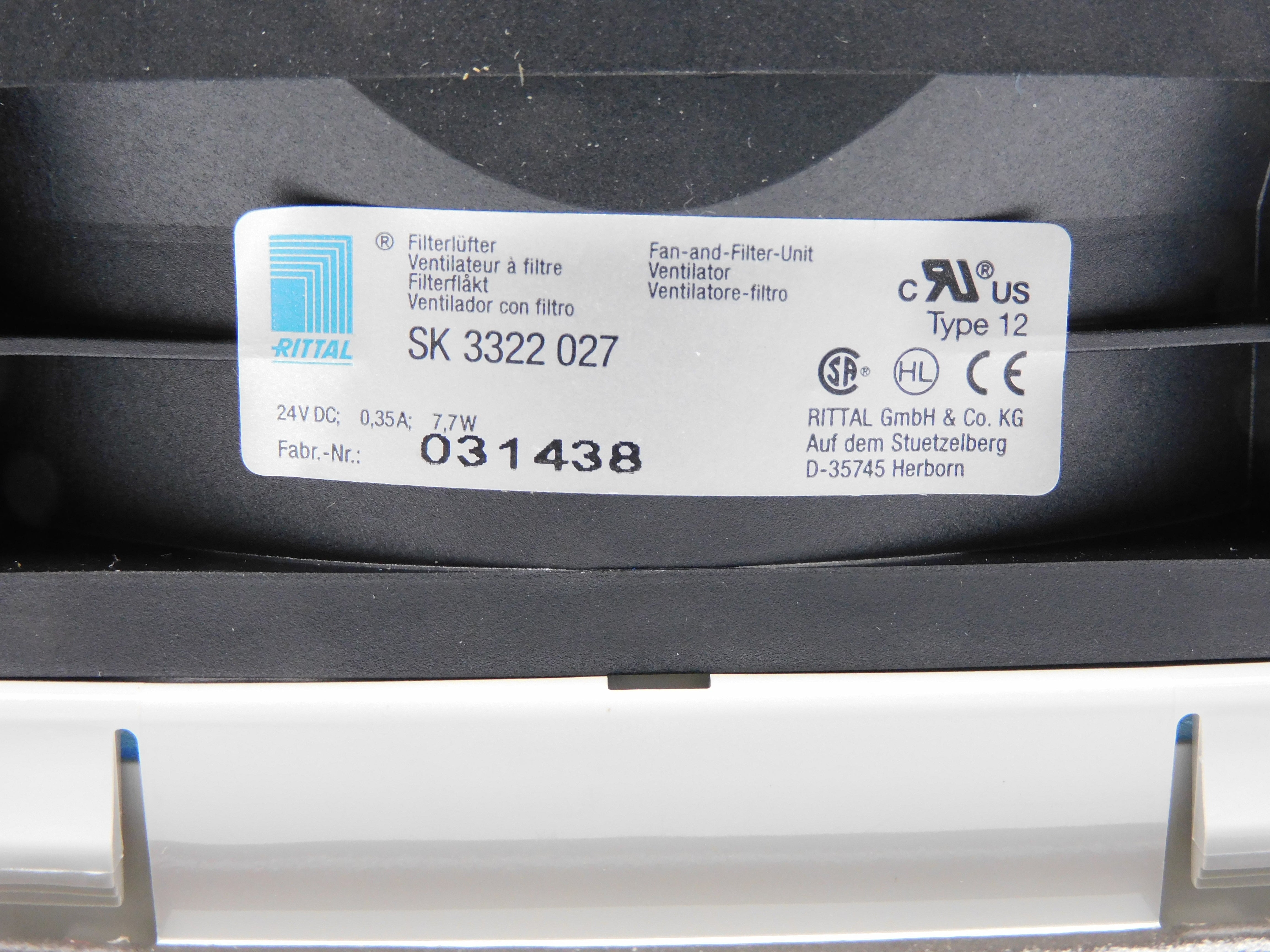RITTAL SK3322027 24VDC 0.35A NSMP