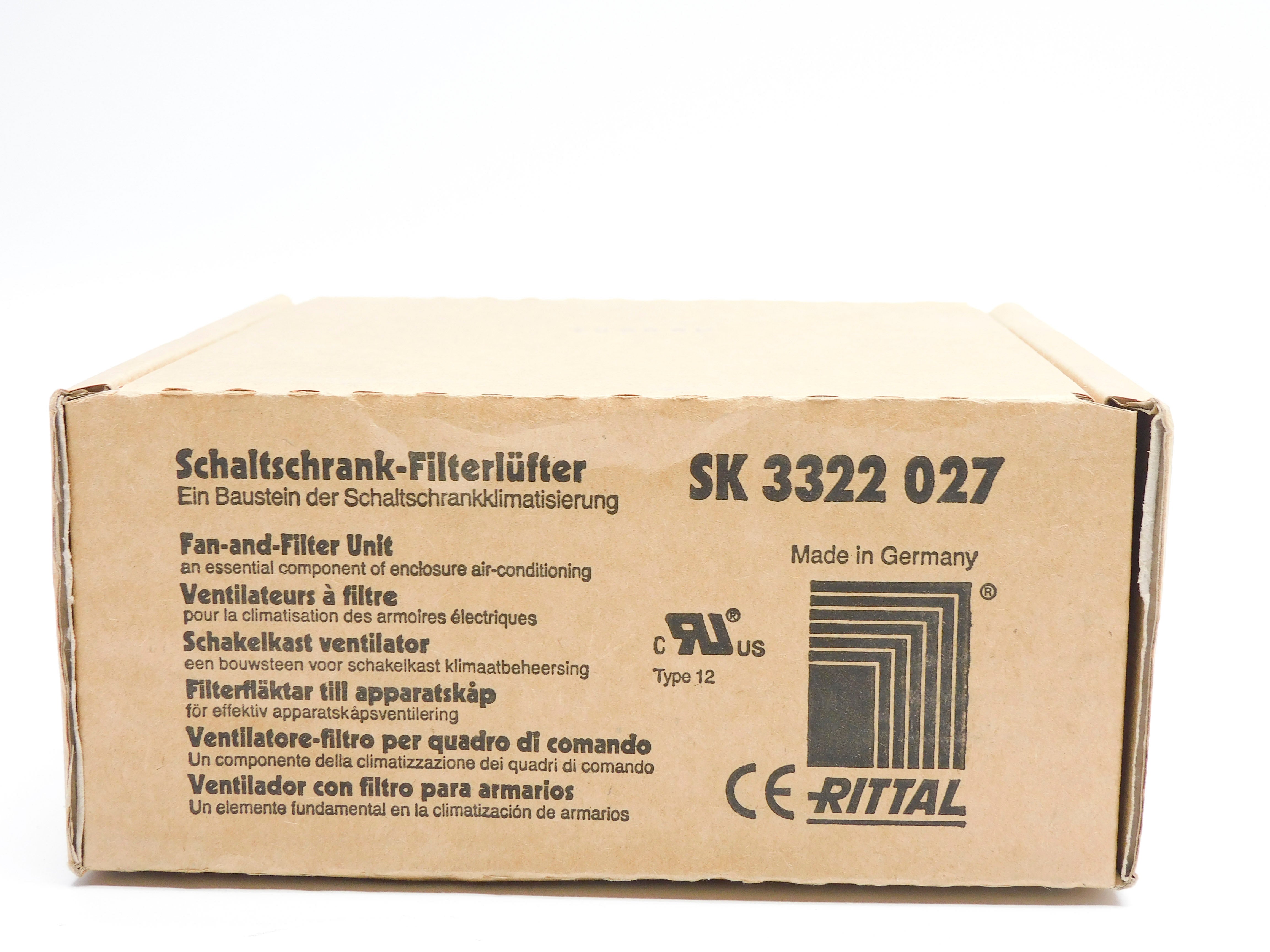 RITTAL SK3322027 24VDC 0.35A NSMP