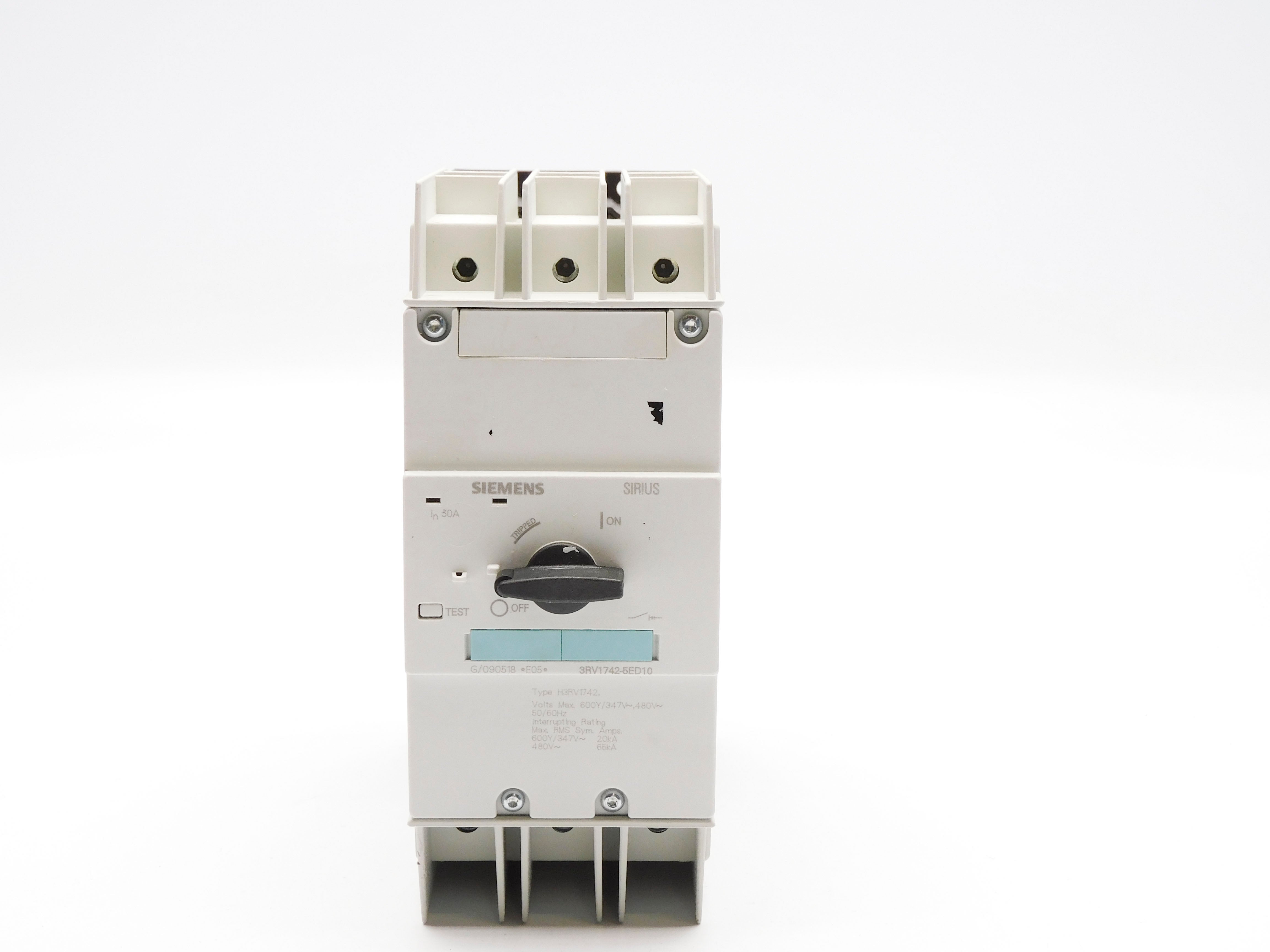 SIEMENS 3RV1742-5ED10 30A 480V NSNP