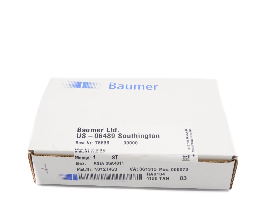 BAUMER ELECTRIC ASIA36A4011 78836 NSFS