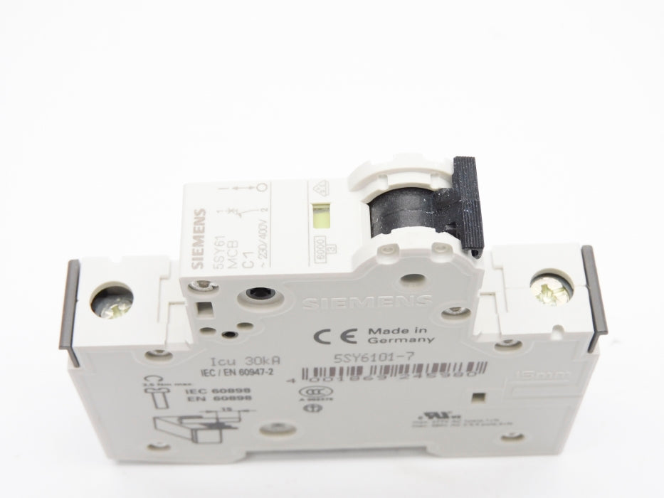 SIEMENS 5SY6101-7 230/400V 1A NSMP