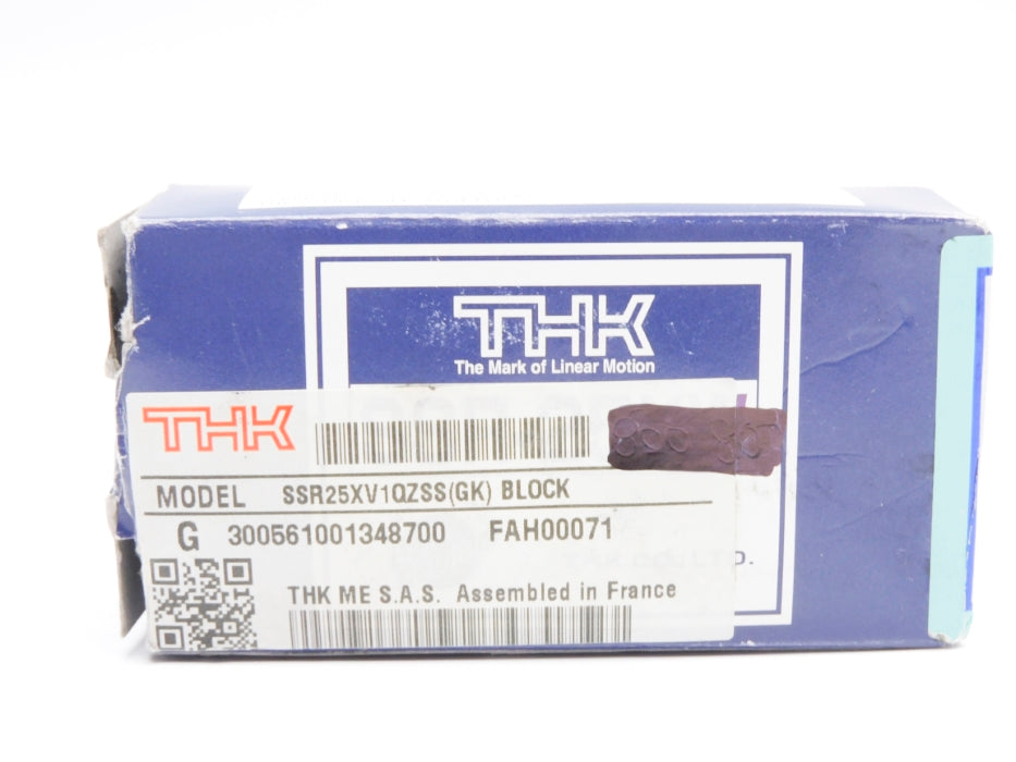 THK SSR25XV1QZSS(GK) FAH00071 NSMP