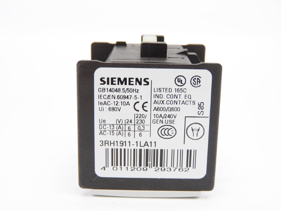 SIEMENS 3RH1911-1LA11 NSMP