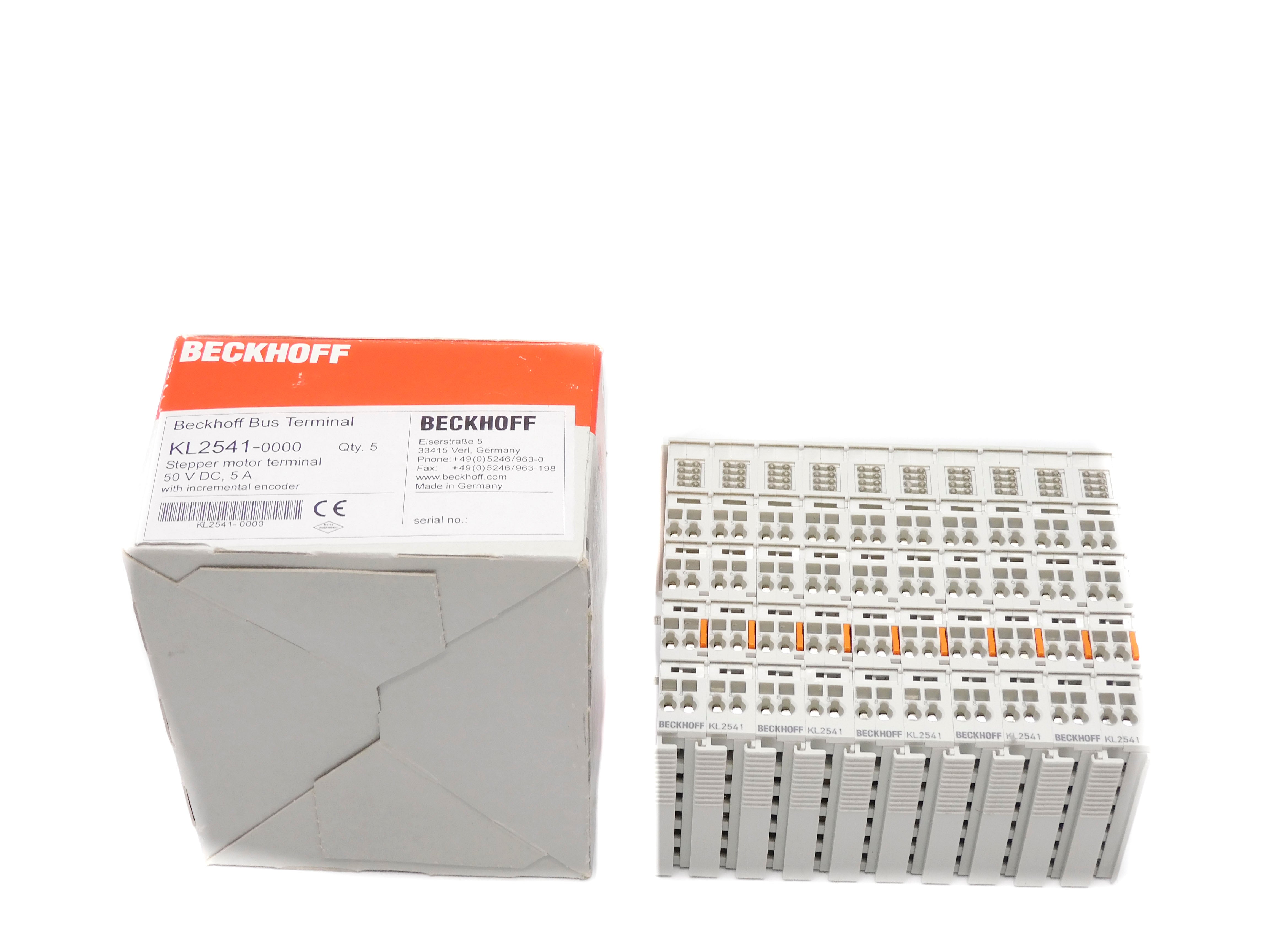 BECKHOFF KL2541-0000 (PKG OF 5) NSMP