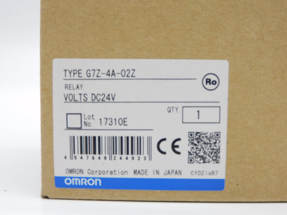 OMRON G7Z-4A-02Z 24VDC 40A NSMP