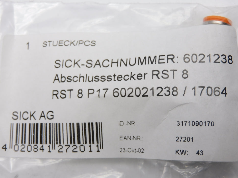 SICK 6021238 RST8 NSMP