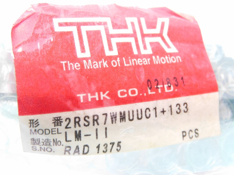 THK 2RSR7WMUUC1+133 NSMP