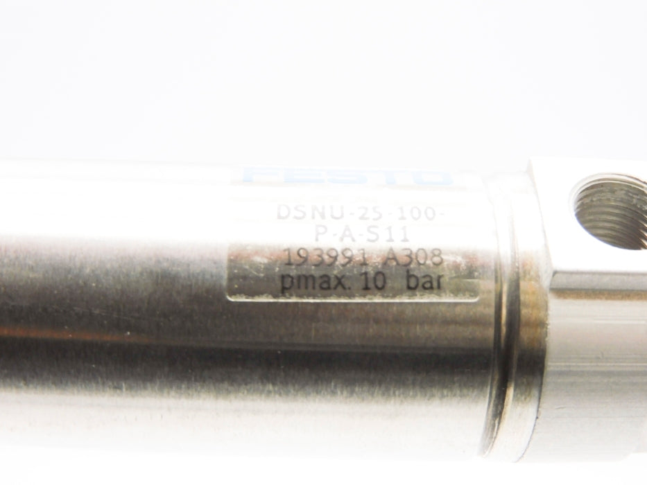 FESTO DSNU-25-100-P-A-S11 193991 SER. A308 NSNP