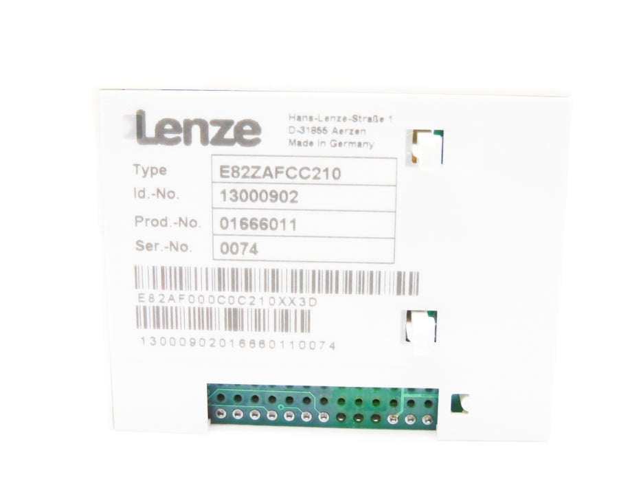 LENZE E82ZAFCC210 13000902 NSMP