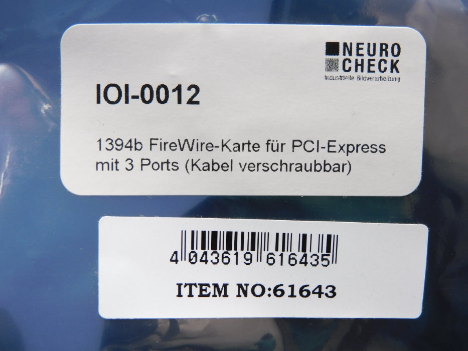 NEURO CHECK IOI-0012 61643 NSNP