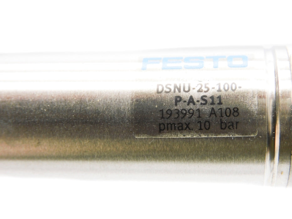 FESTO DSNU-25-100-P-A-S11 193991 SER. A108 NSNP