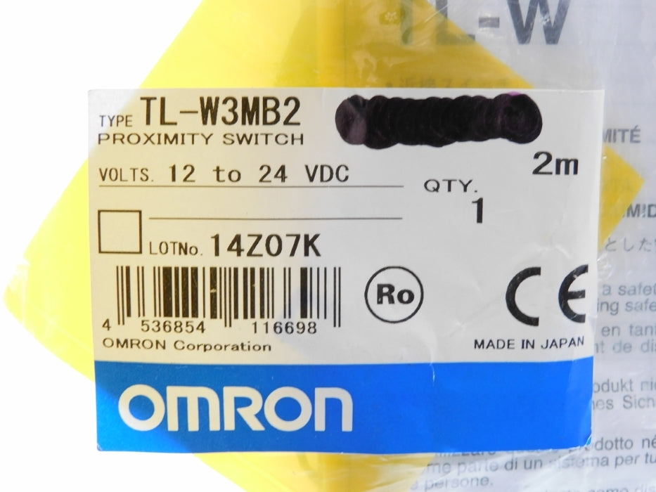 OMRON TL-W3MB2 12-24VDC 2M NSMP