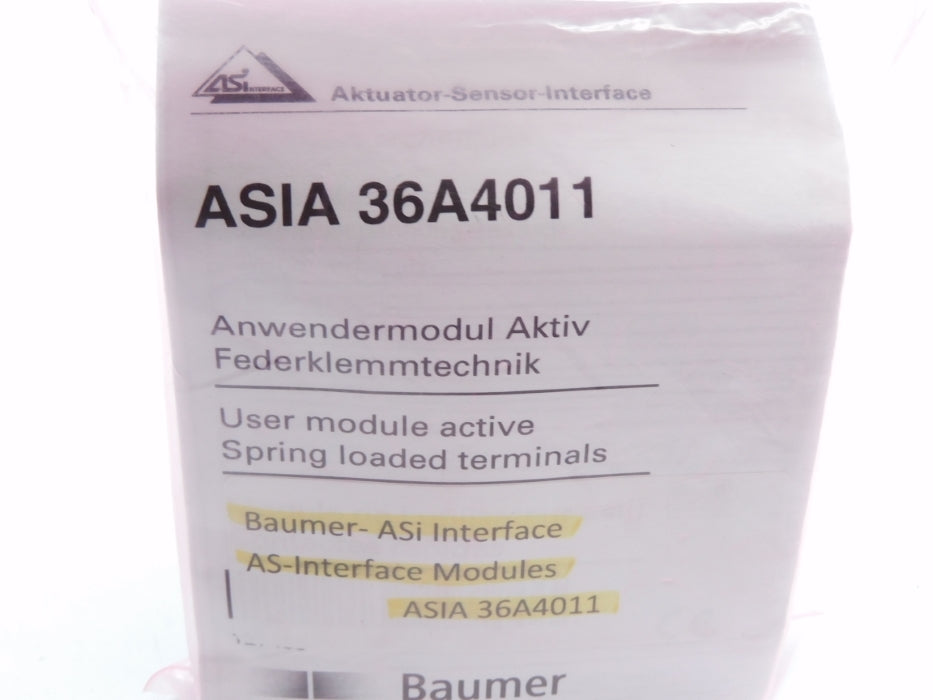 BAUMER ELECTRIC ASIA36A4011 NSMP