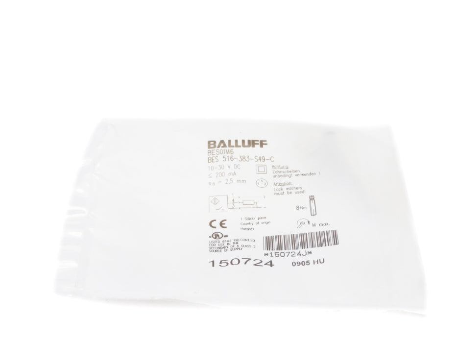 BALLUFF BES516-383-S49-C BES01M6 10-30VDC NSMP