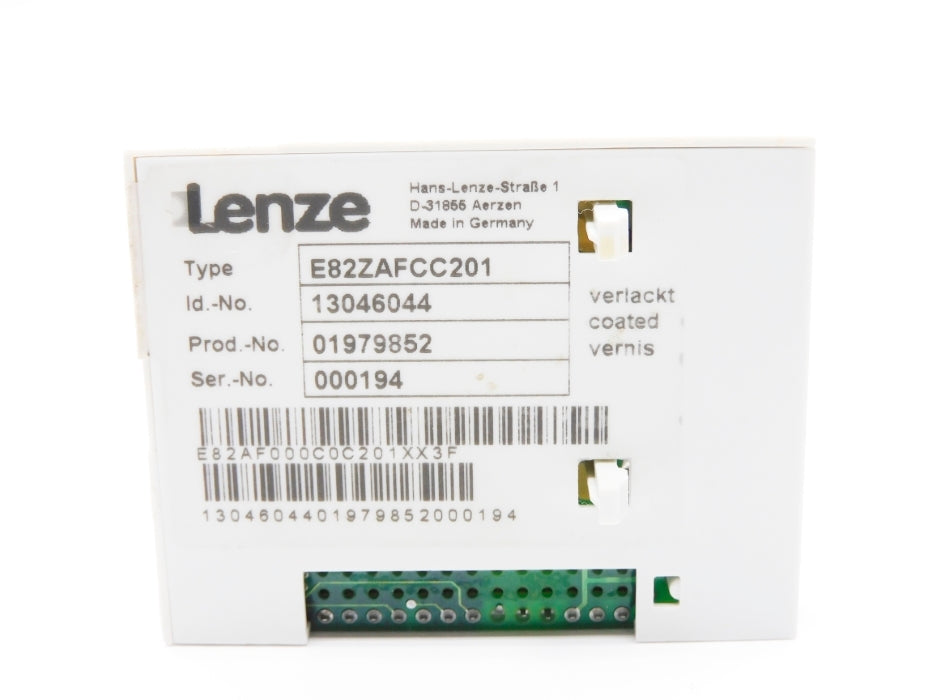 LENZE E82ZAFCC201 13046044 UNMP