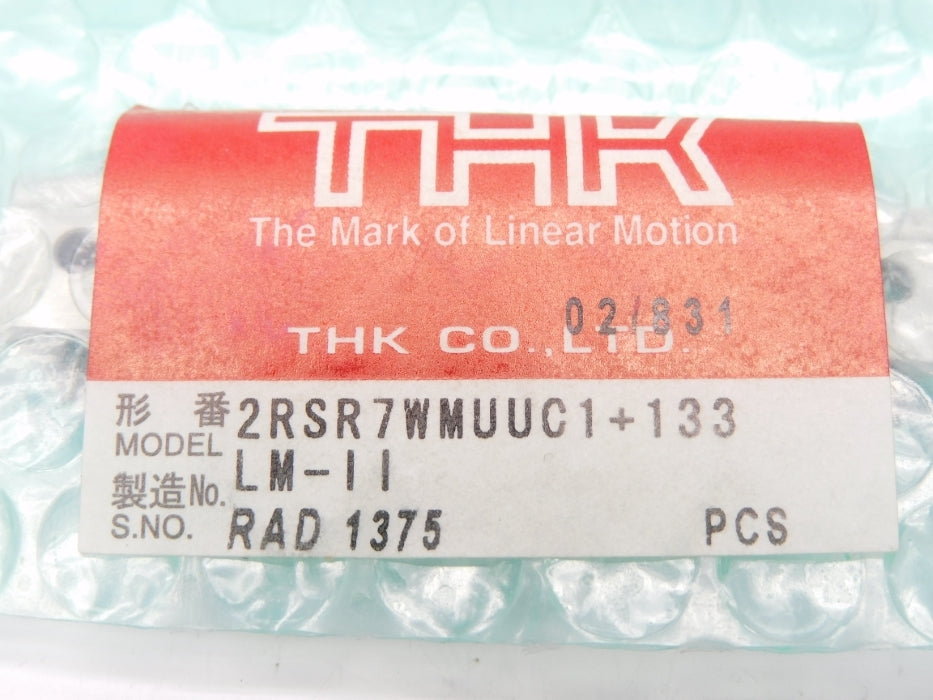THK 2RSR7WMUUC1+133 (PKG OF 2) NSMP
