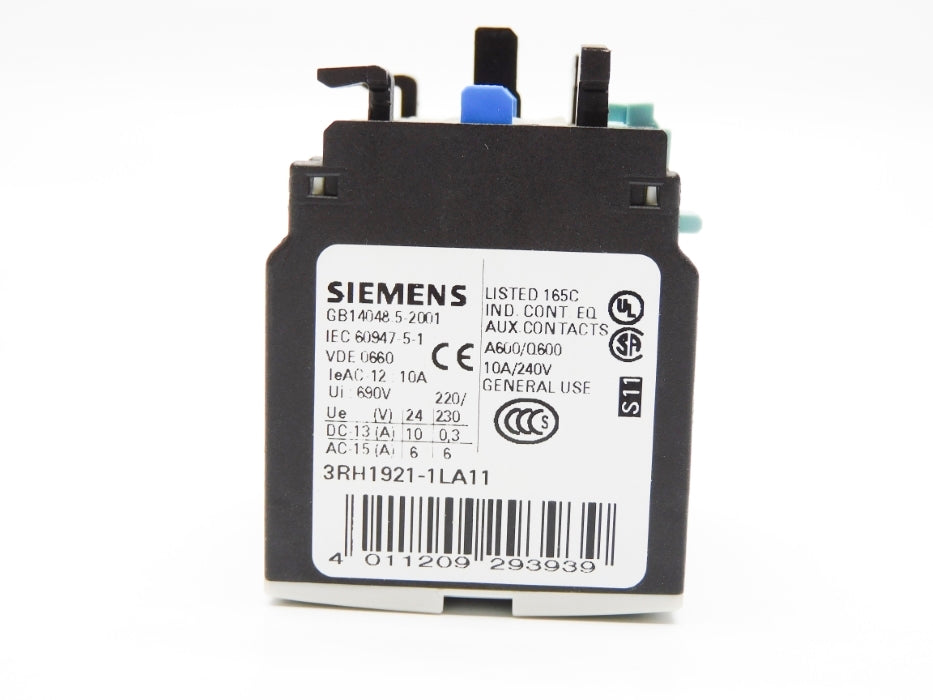SIEMENS 3RH1921-1LA11 NSNP