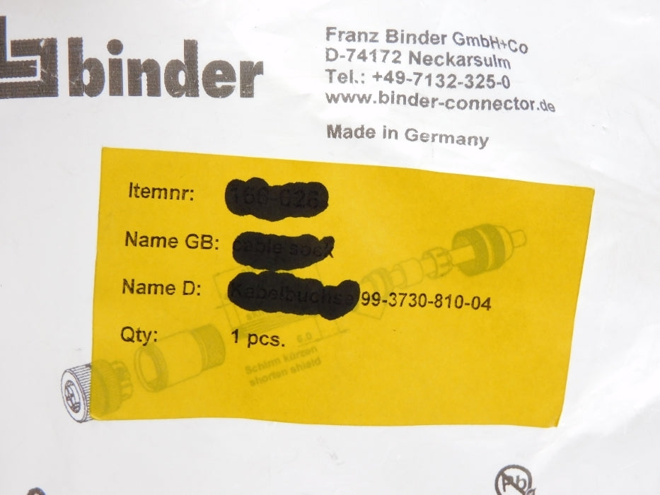 BINDER 99373081004 NSMP