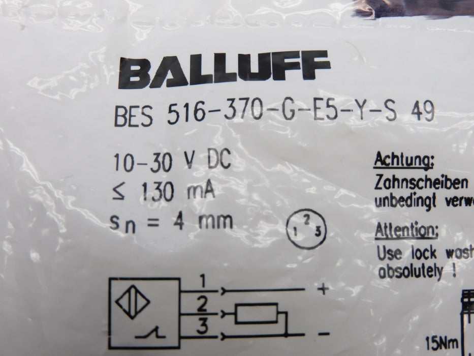 BALLUFF BES516-370-G-E5-Y-S49 NSMP