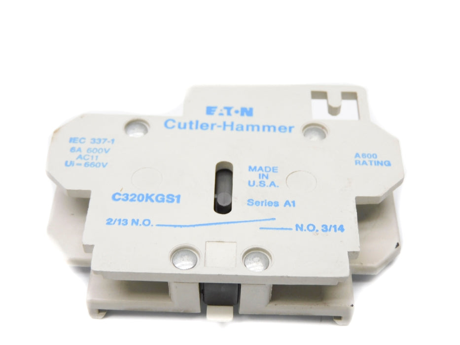 CUTLER HAMMER C320KGS1 SER. A1 UNMP