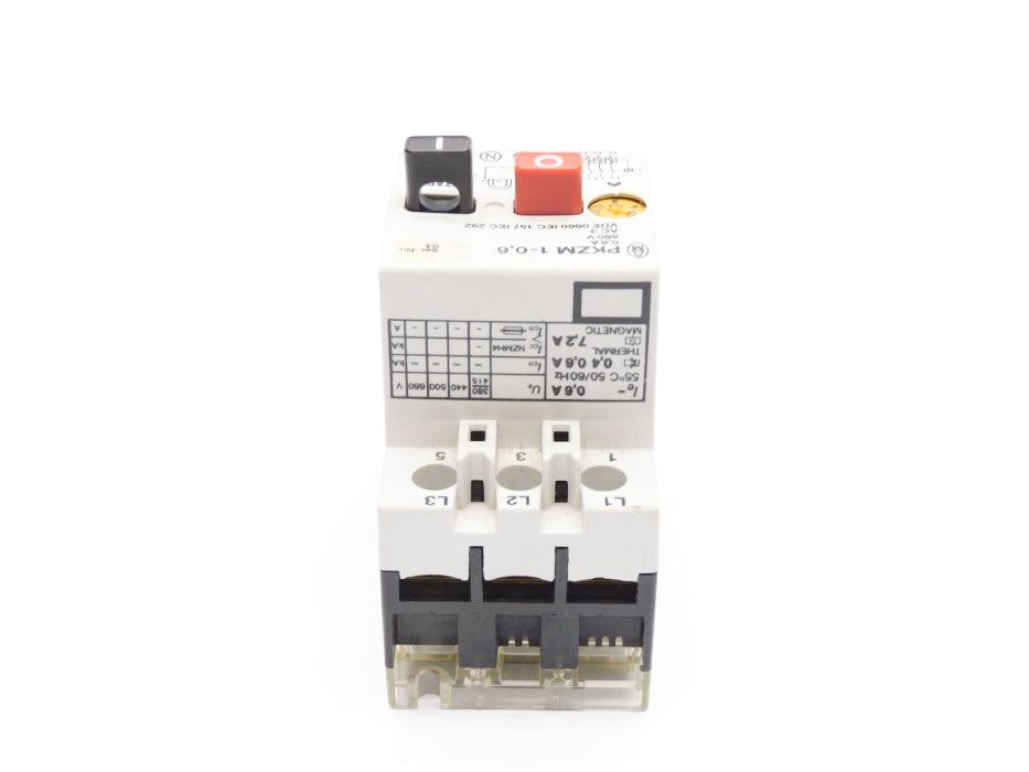 KLOCKNER MOELLER  PKZM1-0.6 0.4-0.6A 660V UNMP