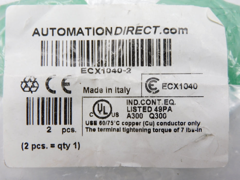 AUTOMATION DIRECT ECX1040-2 (PKG OF 2) NSMP