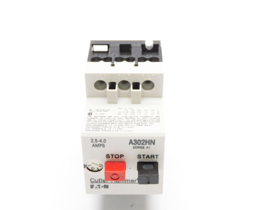 EATON A302HN SER. A1 2.5-4.0A 660V UNMP